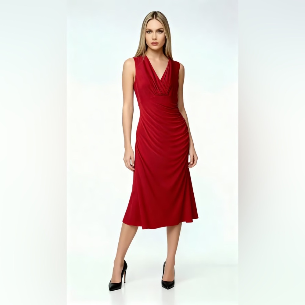 Ralph Lauren Red Sleeveless Dress